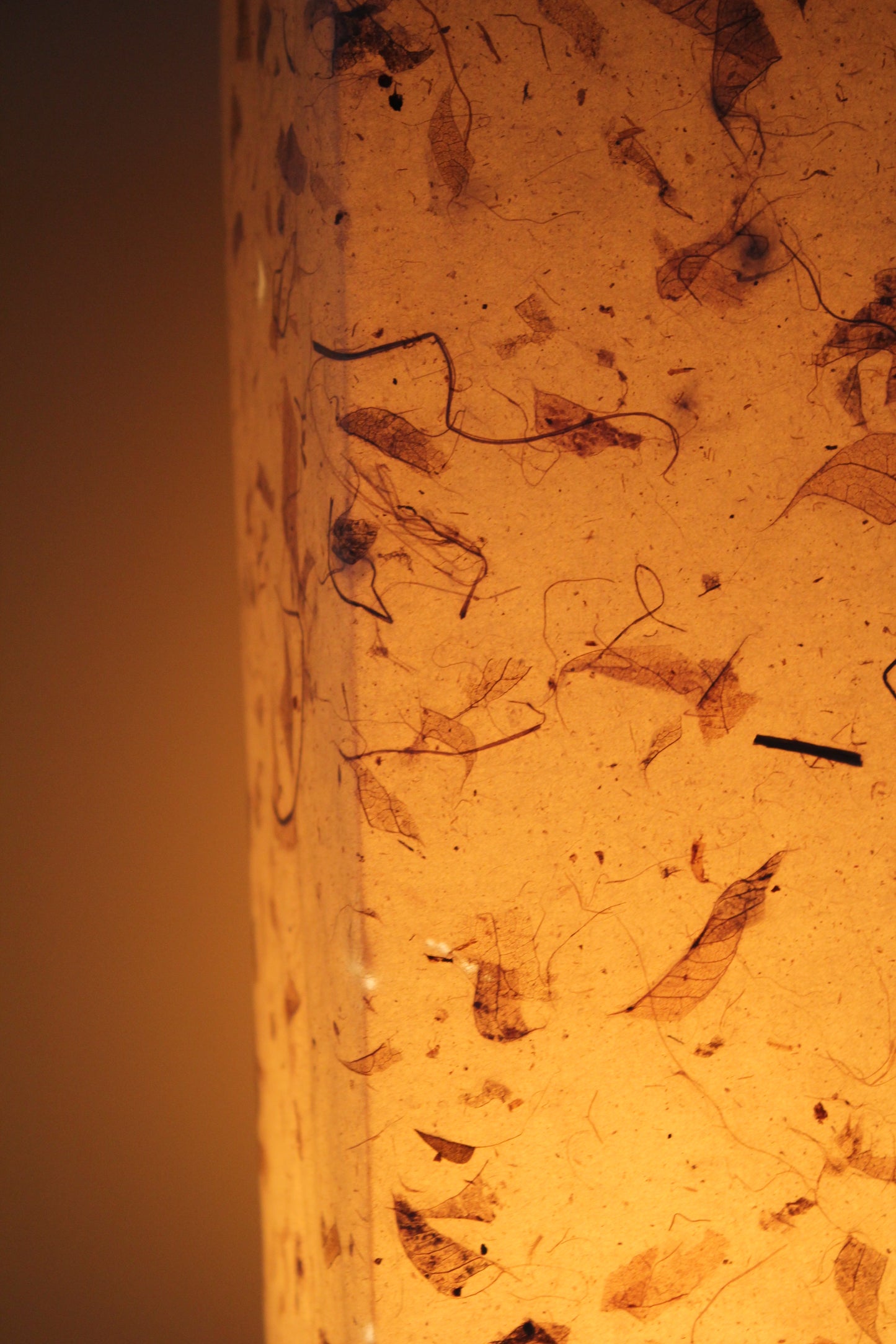 Handmade Paper Shade Lamp