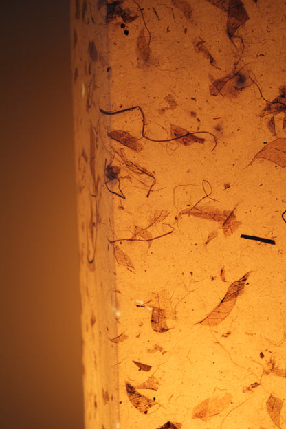 Handmade Paper Shade Lamp