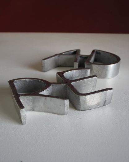 READ Aluminium Bookends