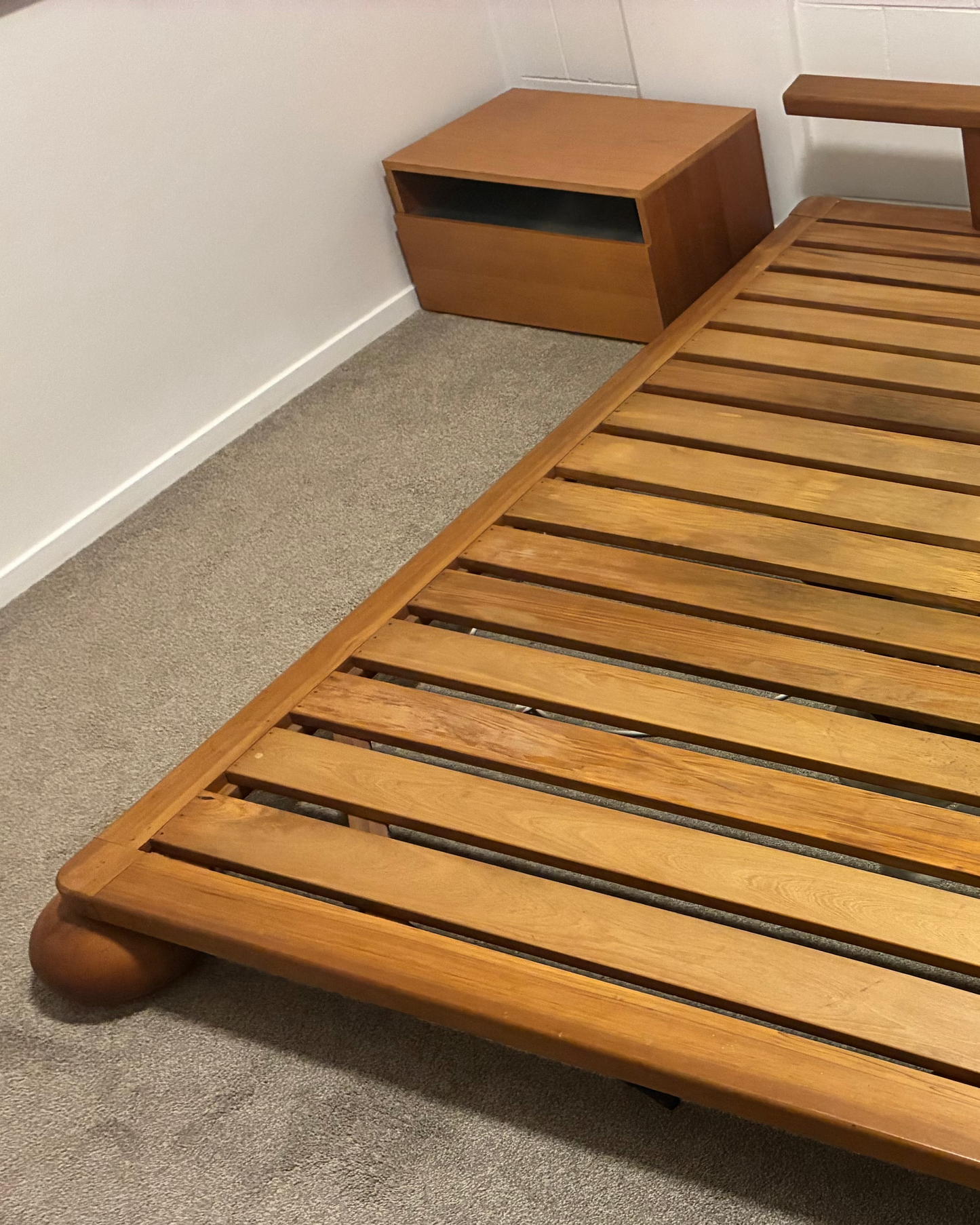 Design Mobel Rimu Queen Bed Base / Futon Low