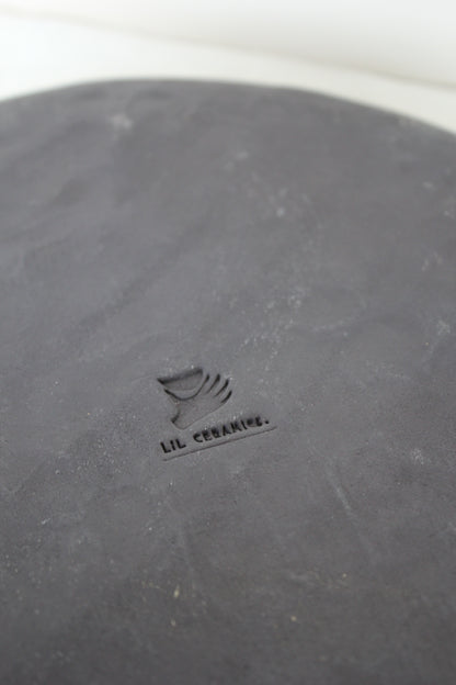 Black Mosaic Plate – by Lil Ceramics