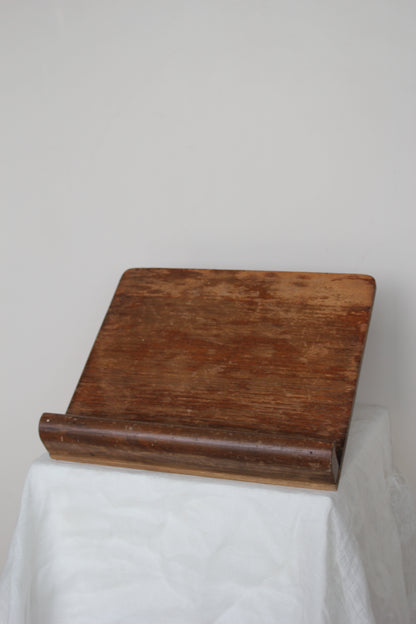 Vintage Wooden Book or Recipe Holder