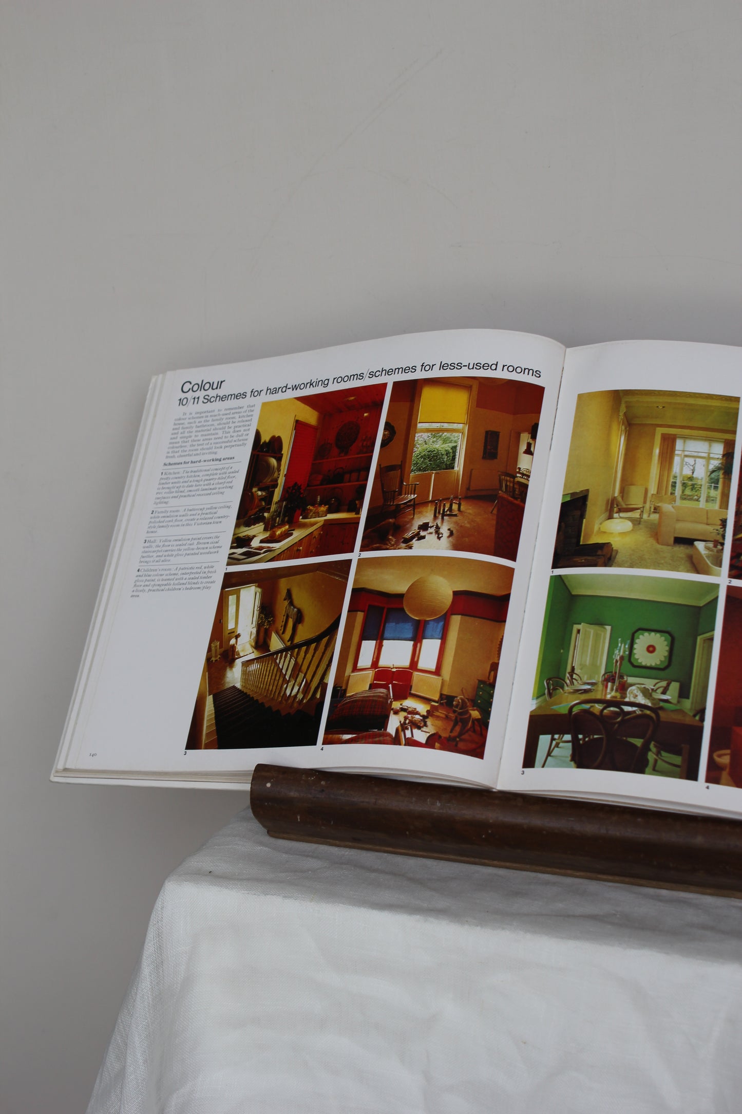 Vintage Wooden Book or Recipe Holder