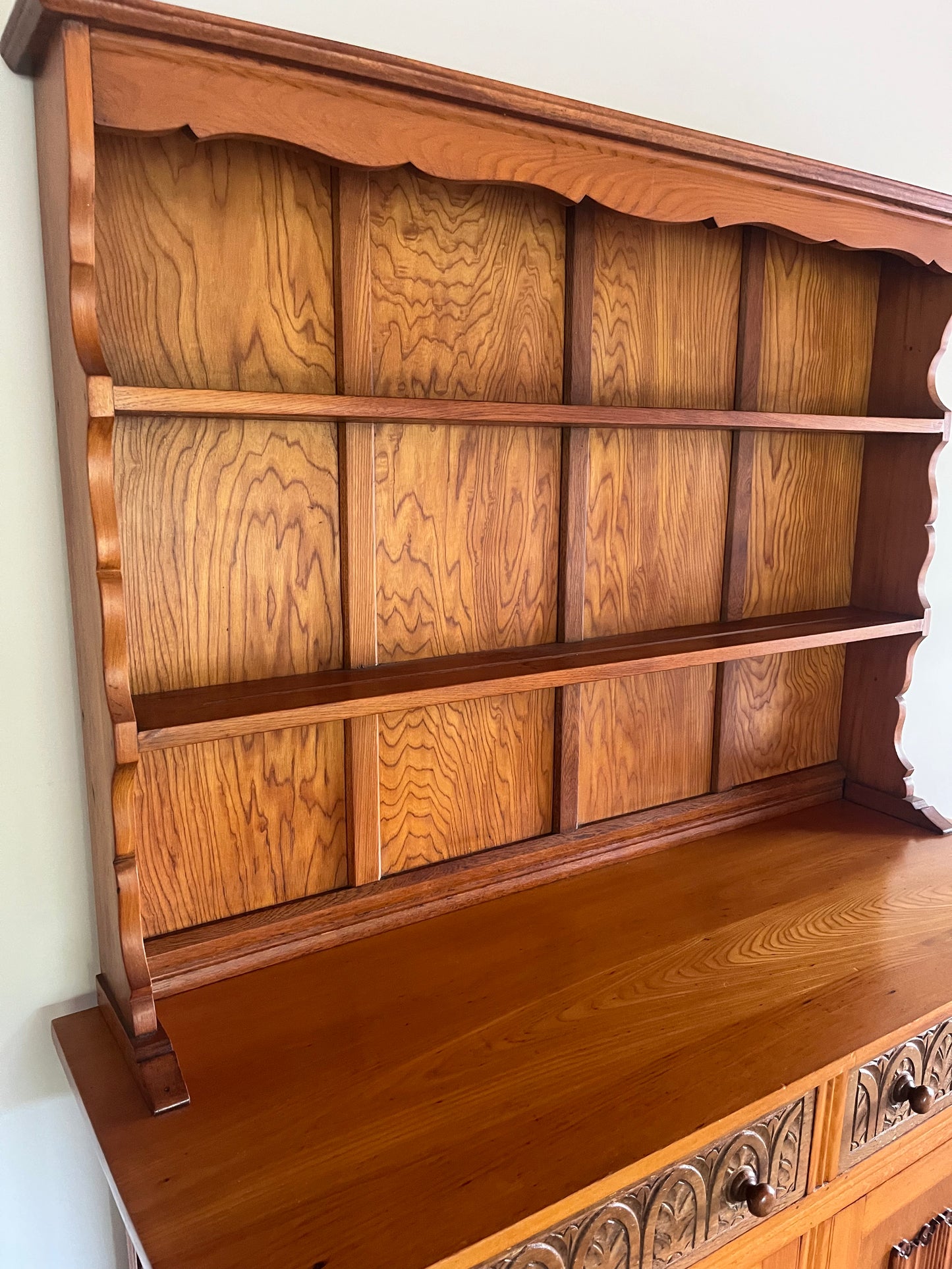 Vintage Welsh Oak Hutch