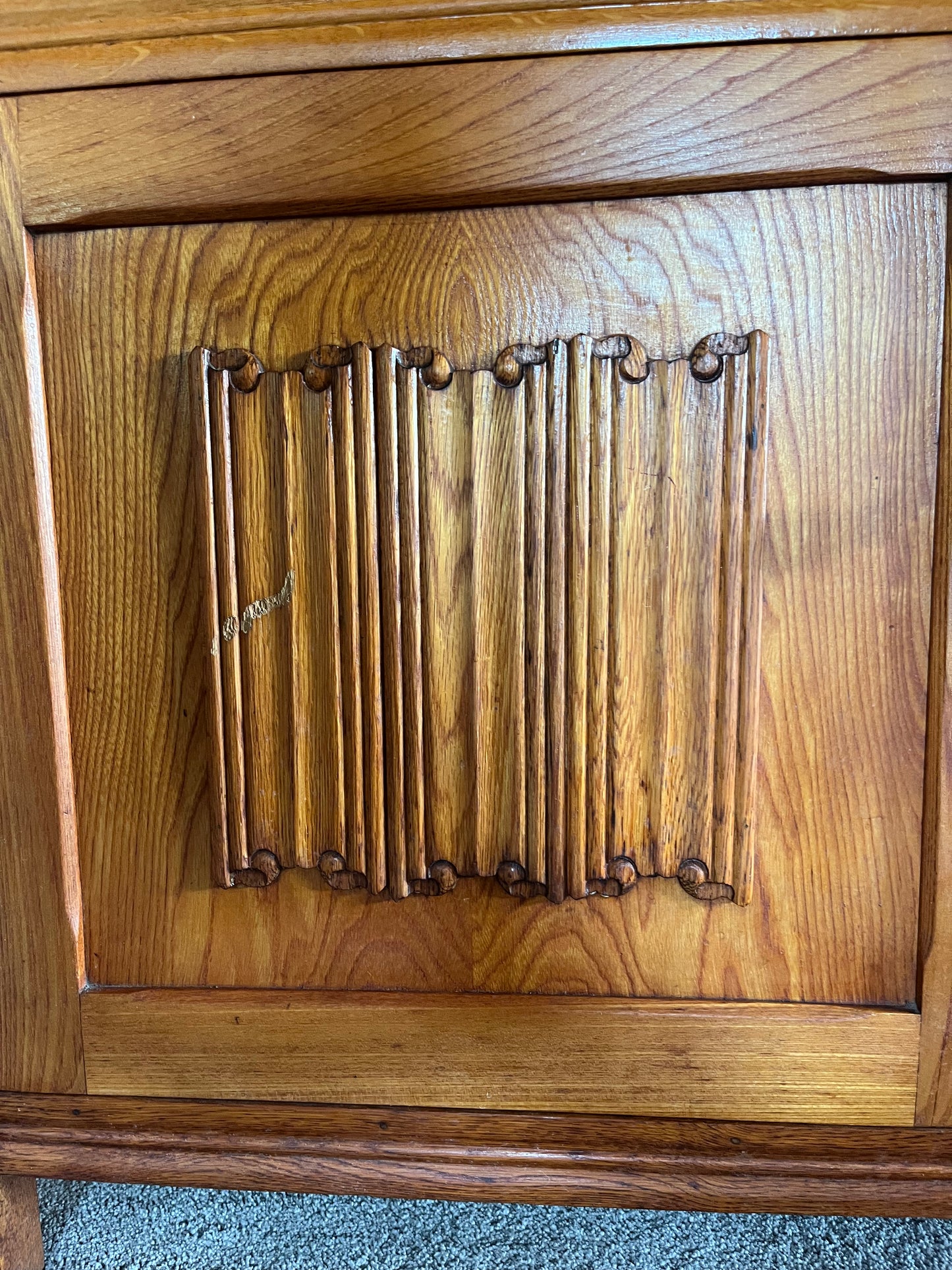 Vintage Welsh Oak Hutch