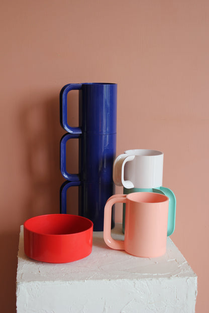 Vintage Hellers Mug Set + bonus bowl