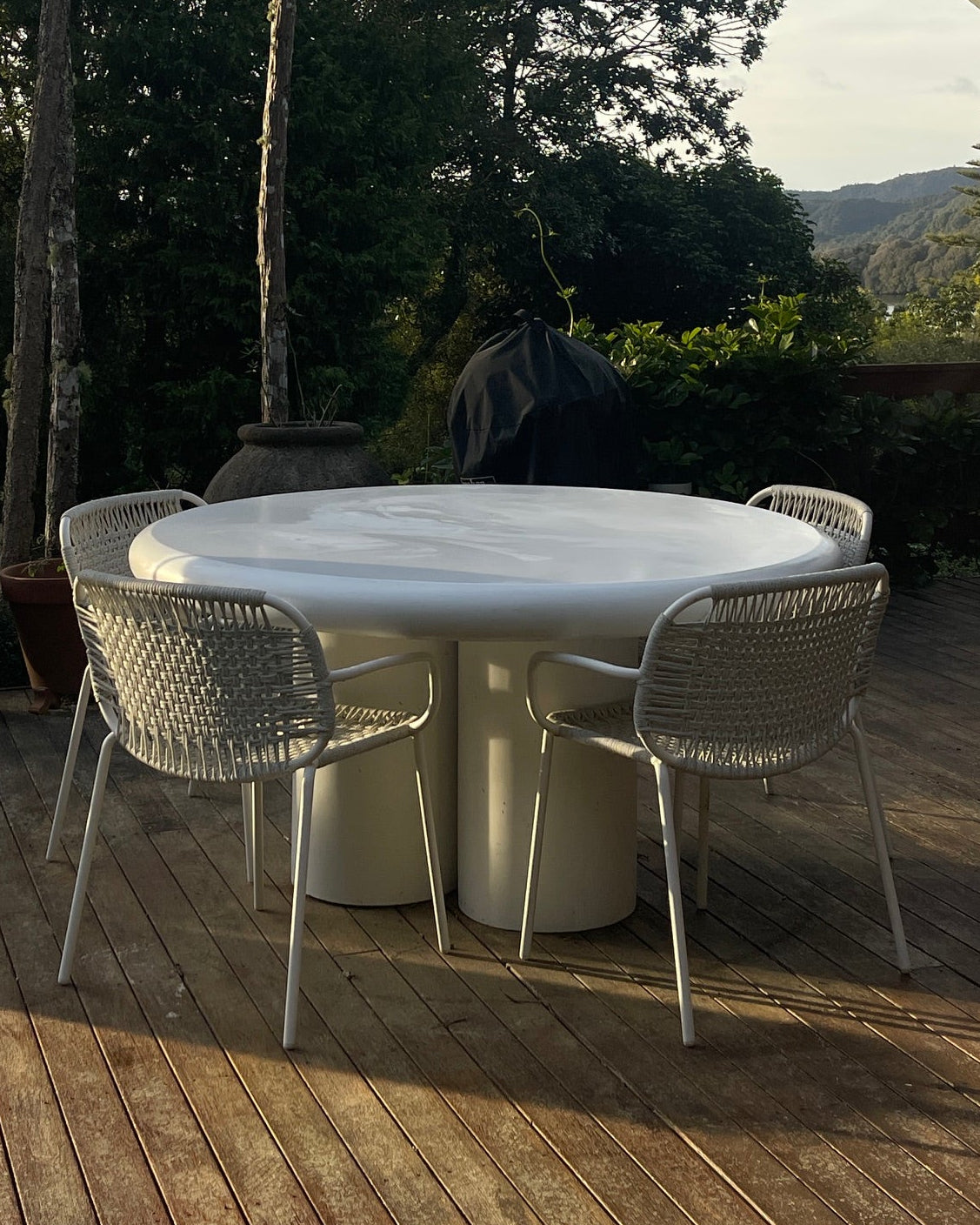 Anchorage Outdoor Dining Table & Botero Chairs | Coco Republic | Set of 4