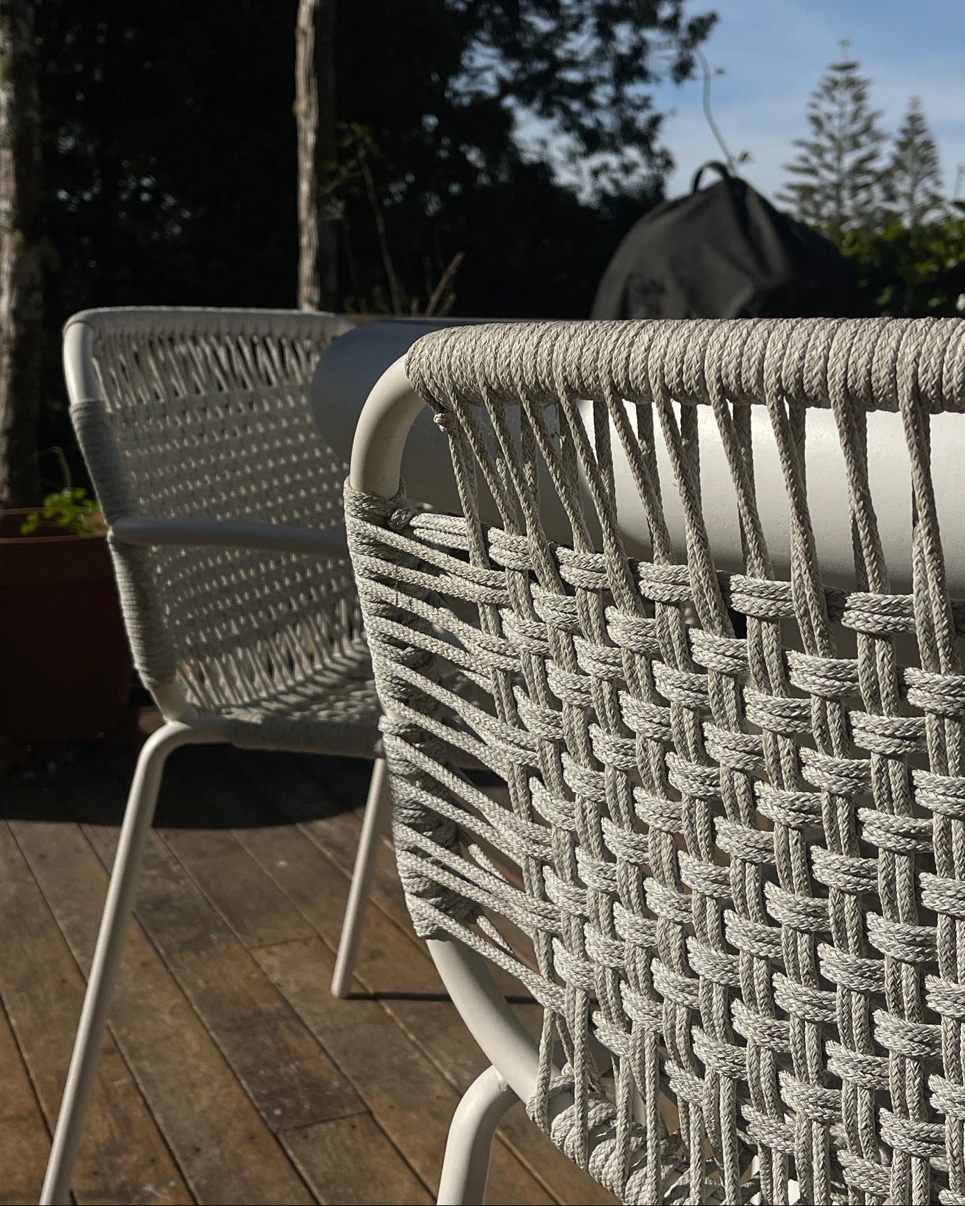 Anchorage Outdoor Dining Table & Botero Chairs | Coco Republic | Set of 4