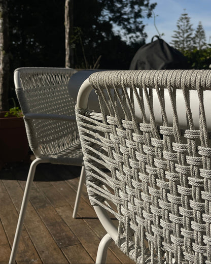 Anchorage Outdoor Dining Table & Botero Chairs | Coco Republic | Set of 4
