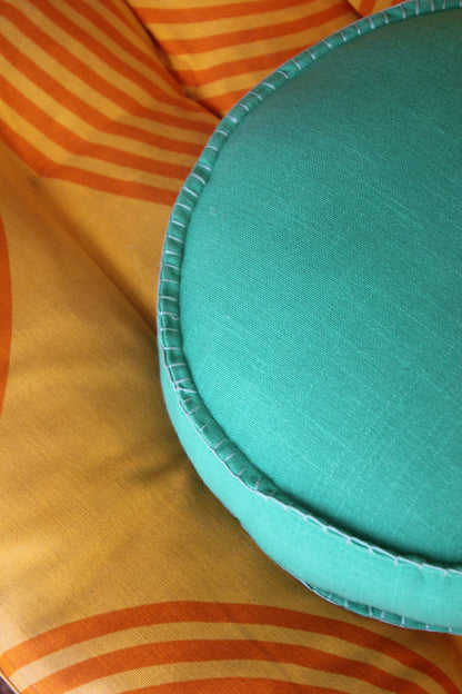 Sage & Clare Rylie Round Cushion – Pea