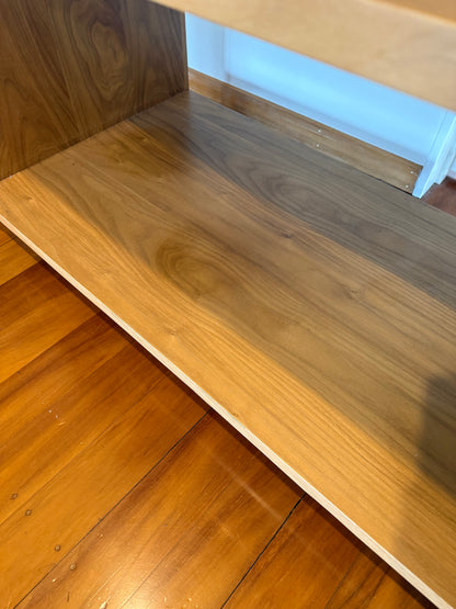 Maple Walnut Wood Buffet | Shelf