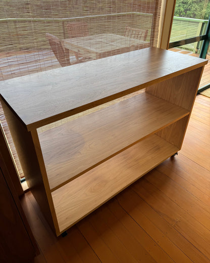 Maple Walnut Wood Buffet | Shelf