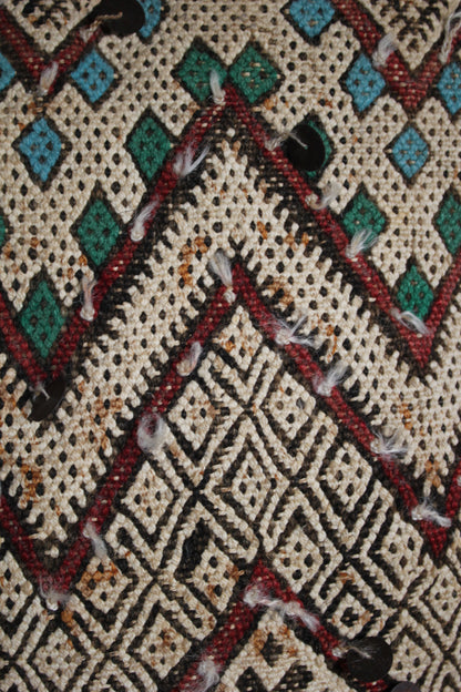 Moroccan Berber Kilim Cushion | Double Sided