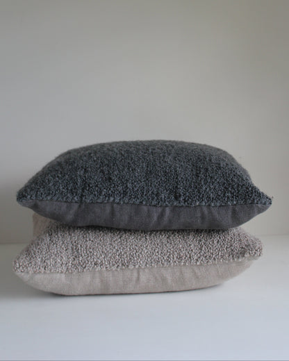 Bouclé Cushions Pair