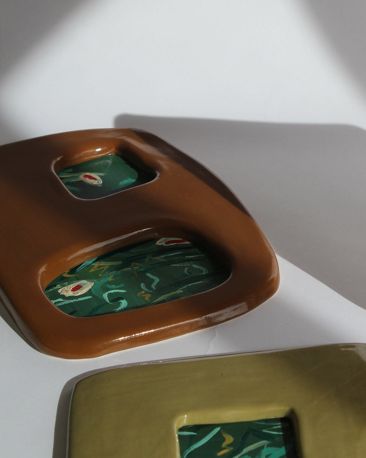 Handmade Ceramic Frame | Olive | Studio Unknown