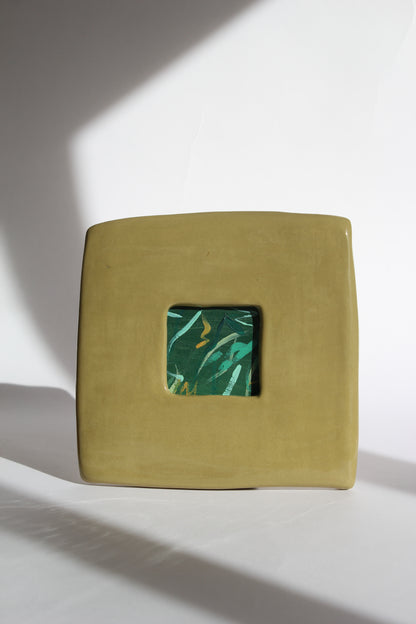 Handmade Ceramic Frame | Olive | Studio Unknown