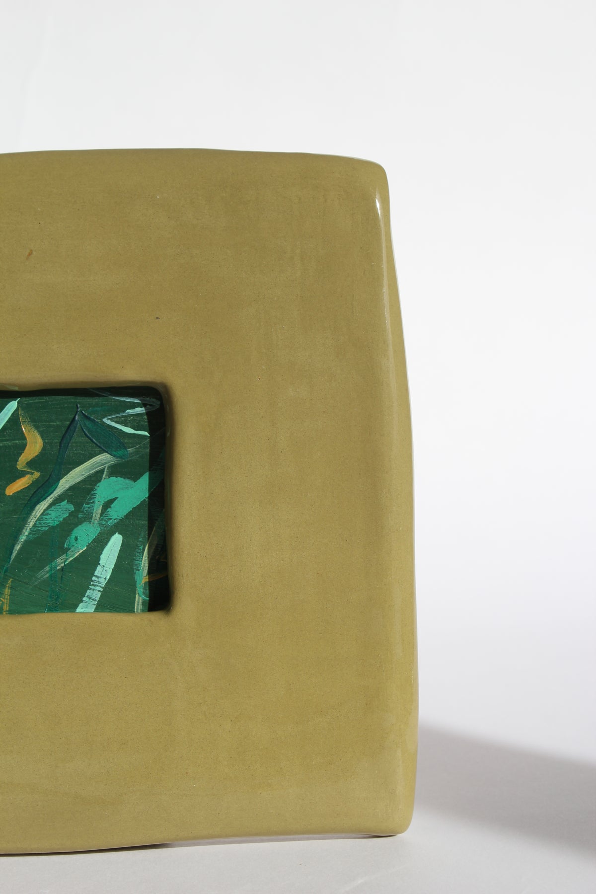 Handmade Ceramic Frame | Olive | Studio Unknown