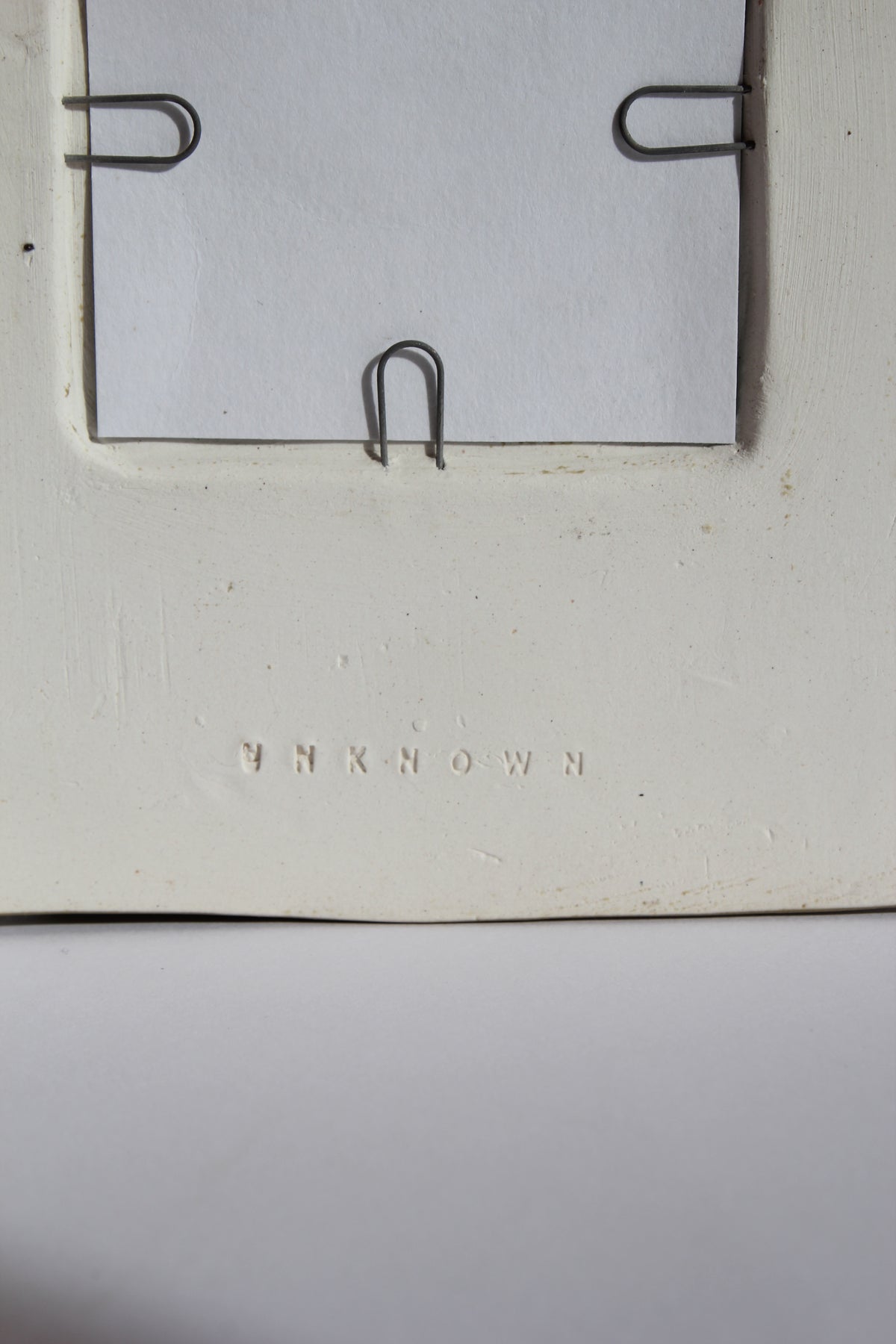 Handmade Ceramic Frame | Olive | Studio Unknown