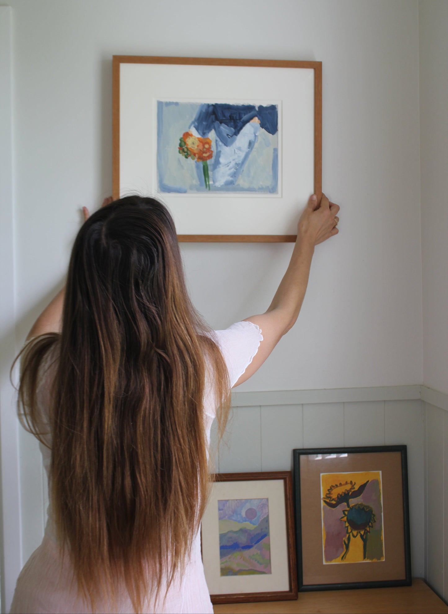 Men Carrying Flowers (many happy returns) / 2023