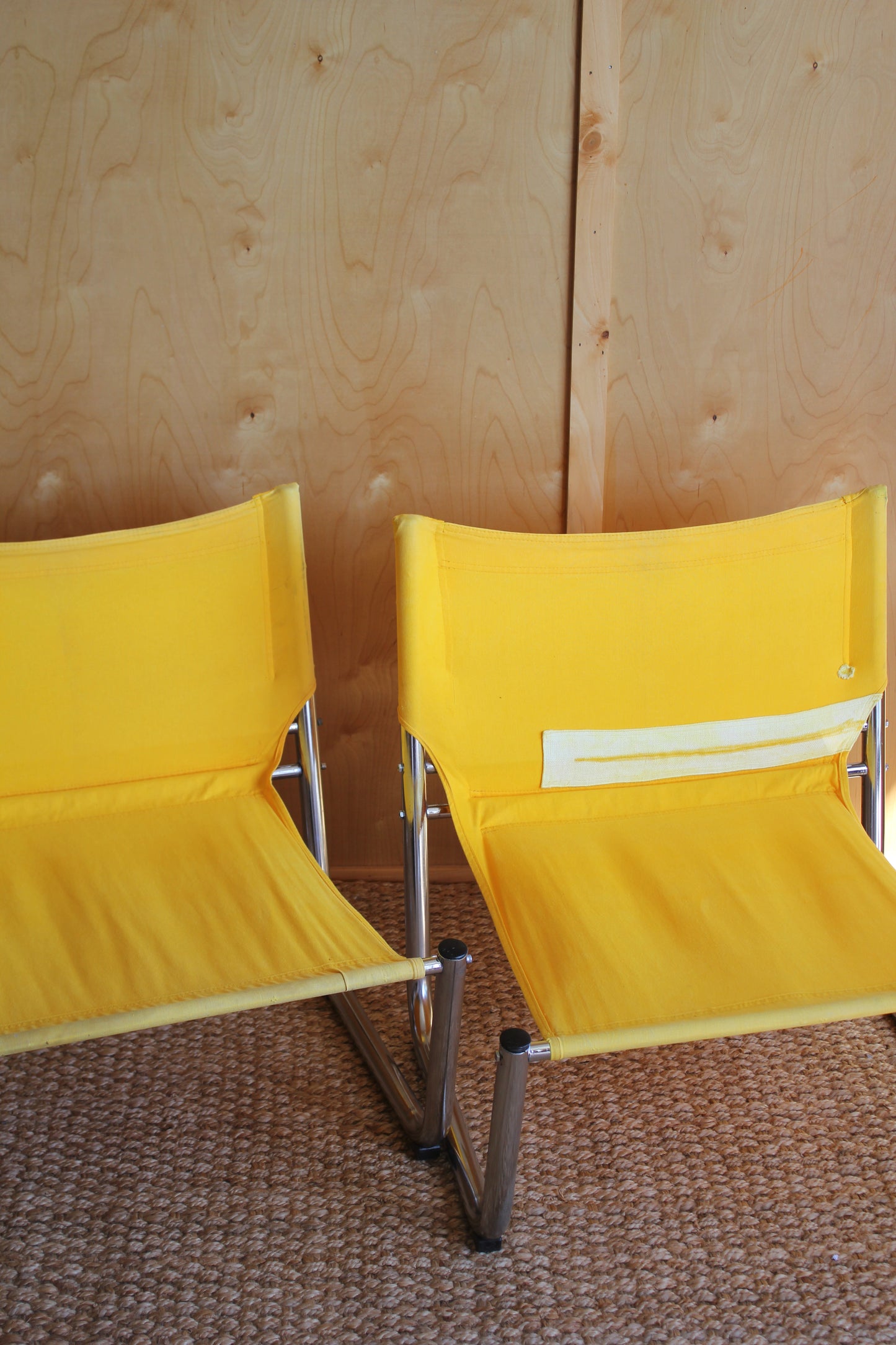 Pair of Swedish Lounge Chairs by Möbelmontage