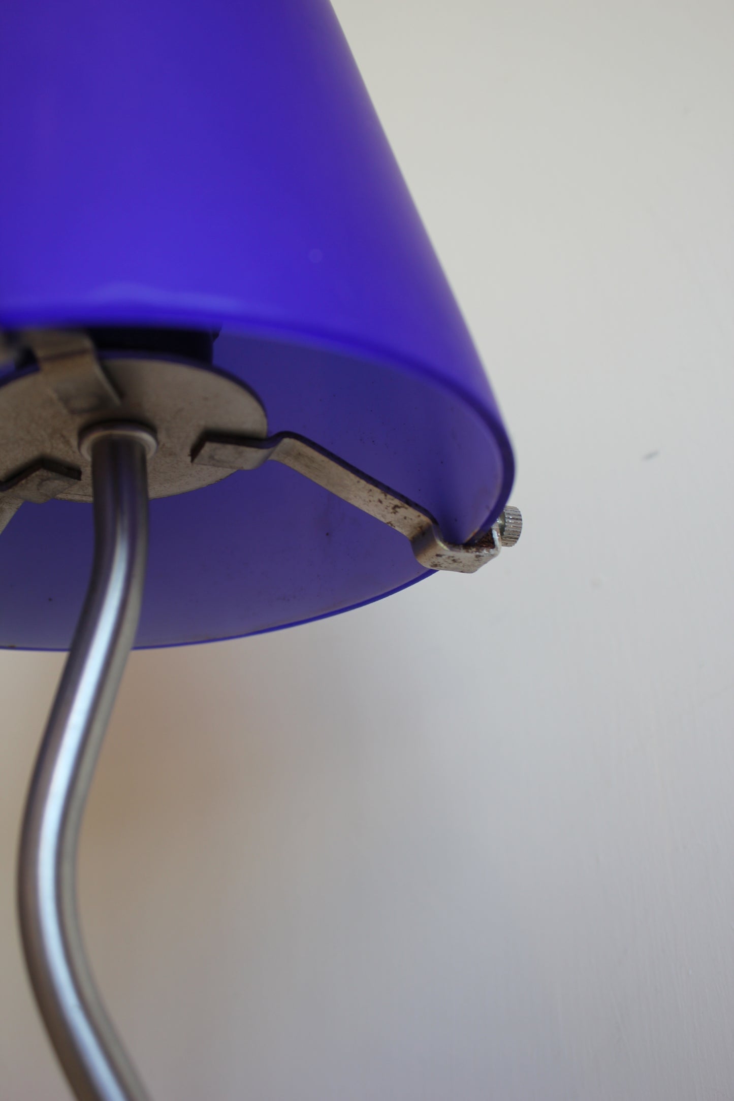 Pair of Postmodern Blue Table Lamps