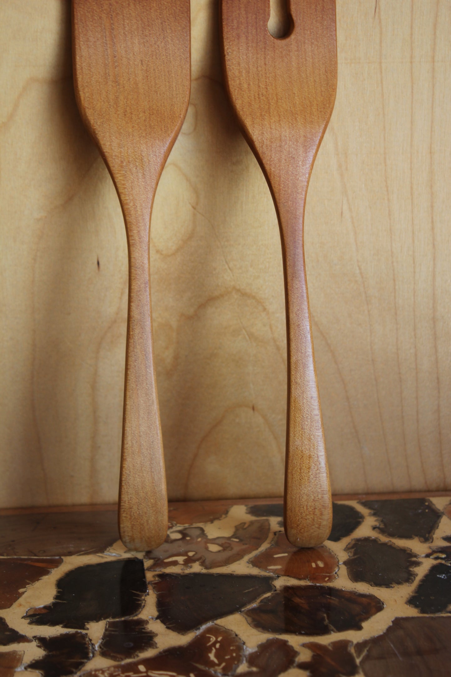 Rimu Salad Servers / Unused