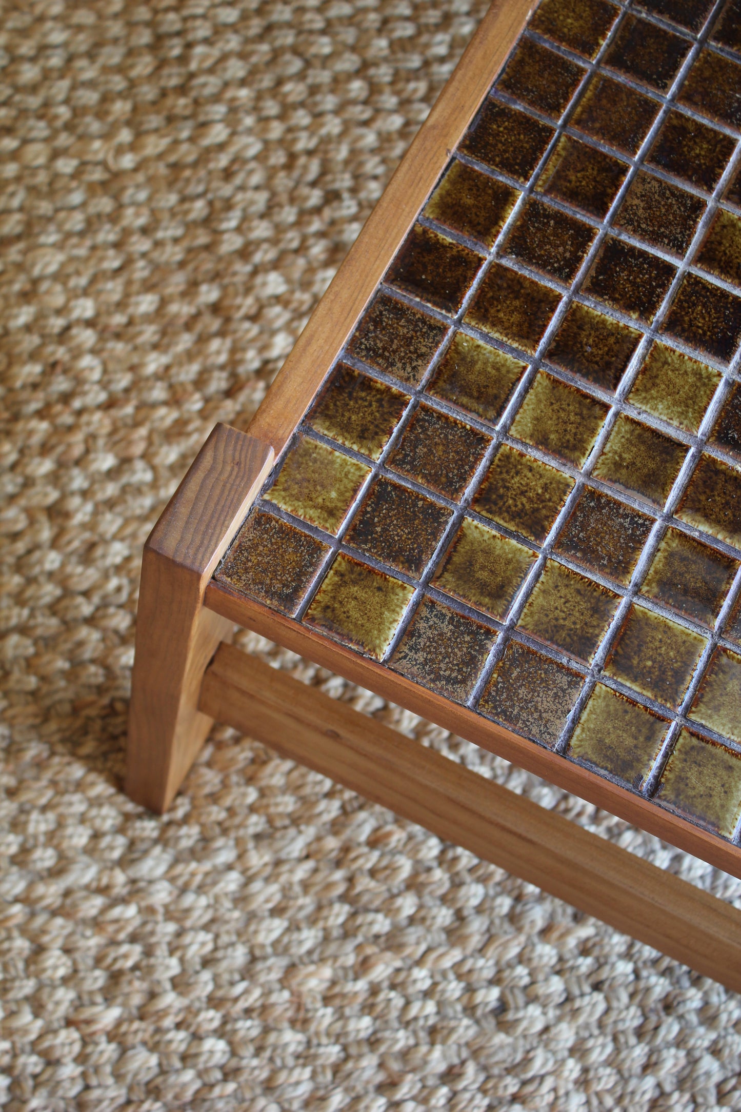Midcentury Tiled Coffee Table