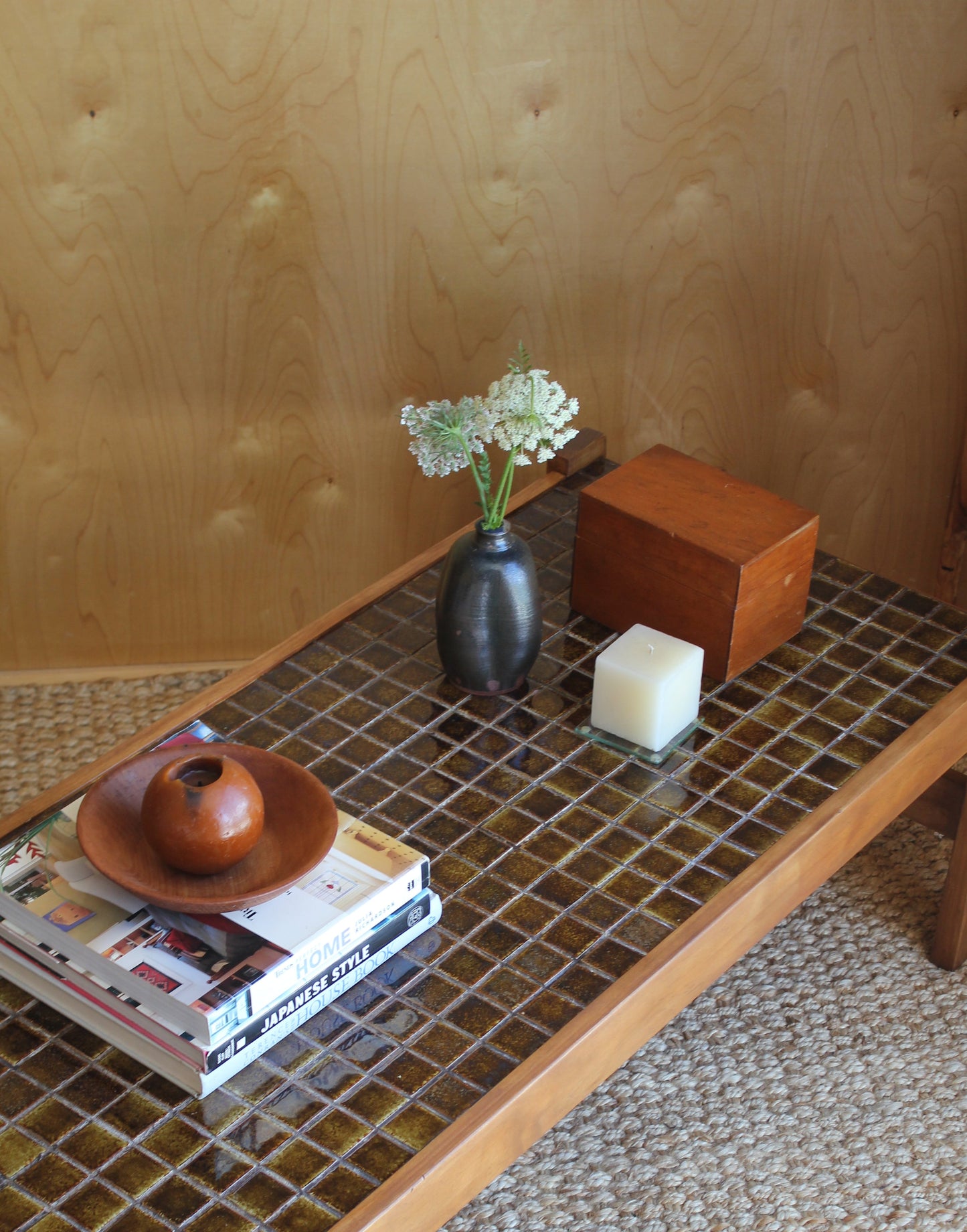 Midcentury Tiled Coffee Table