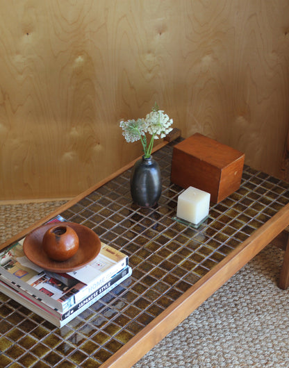 Midcentury Tiled Coffee Table