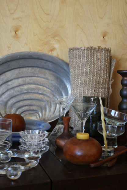 NZ Heart Rimu Candle Holder