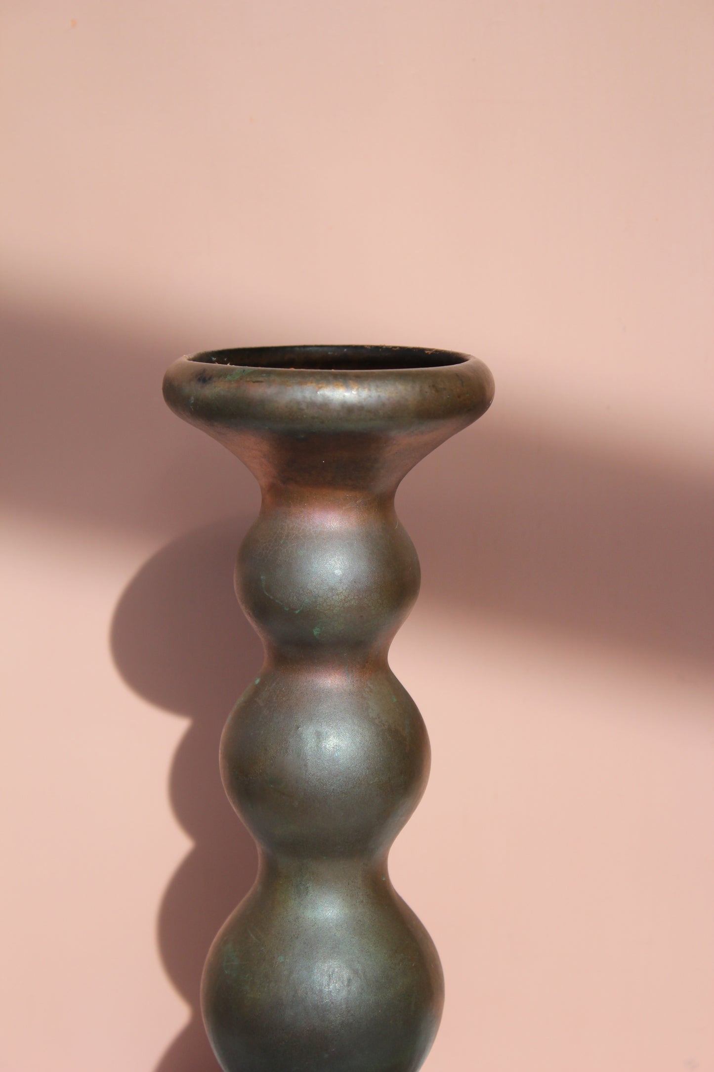 Bulbous Candle Holder / Vase