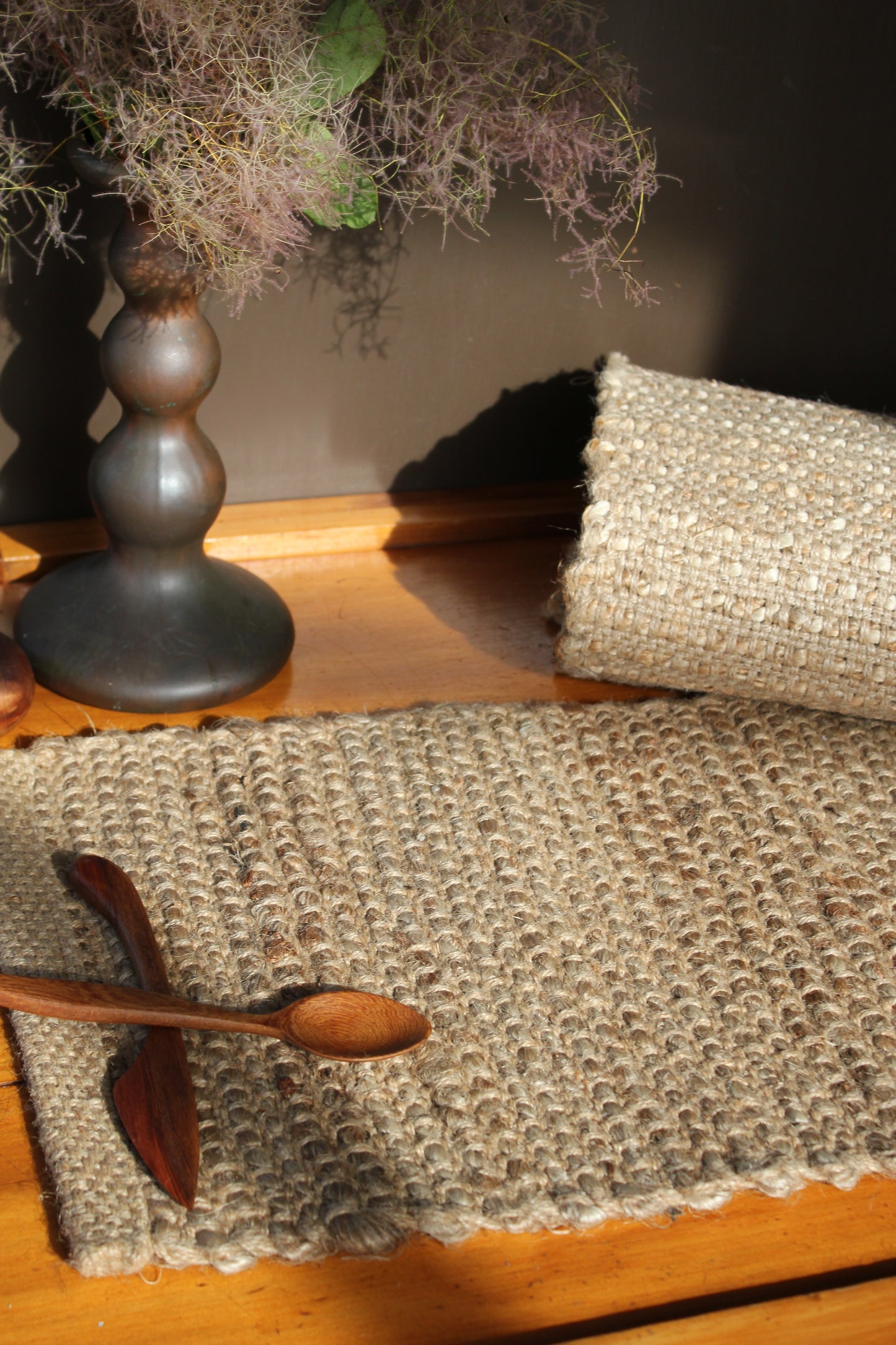 NZ Rimu Spoon & Knife Set