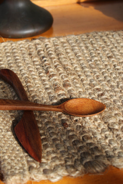 NZ Rimu Spoon & Knife Set