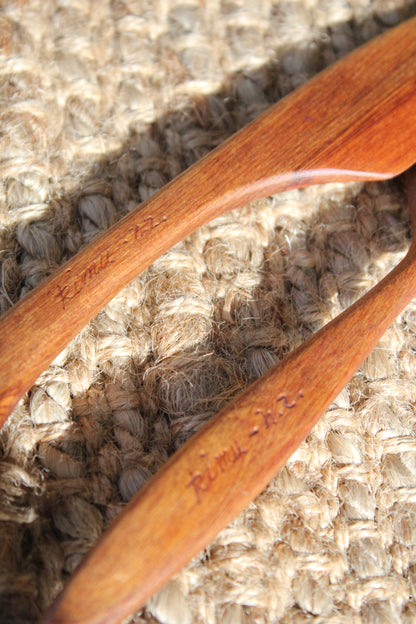 NZ Rimu Spoon & Knife Set