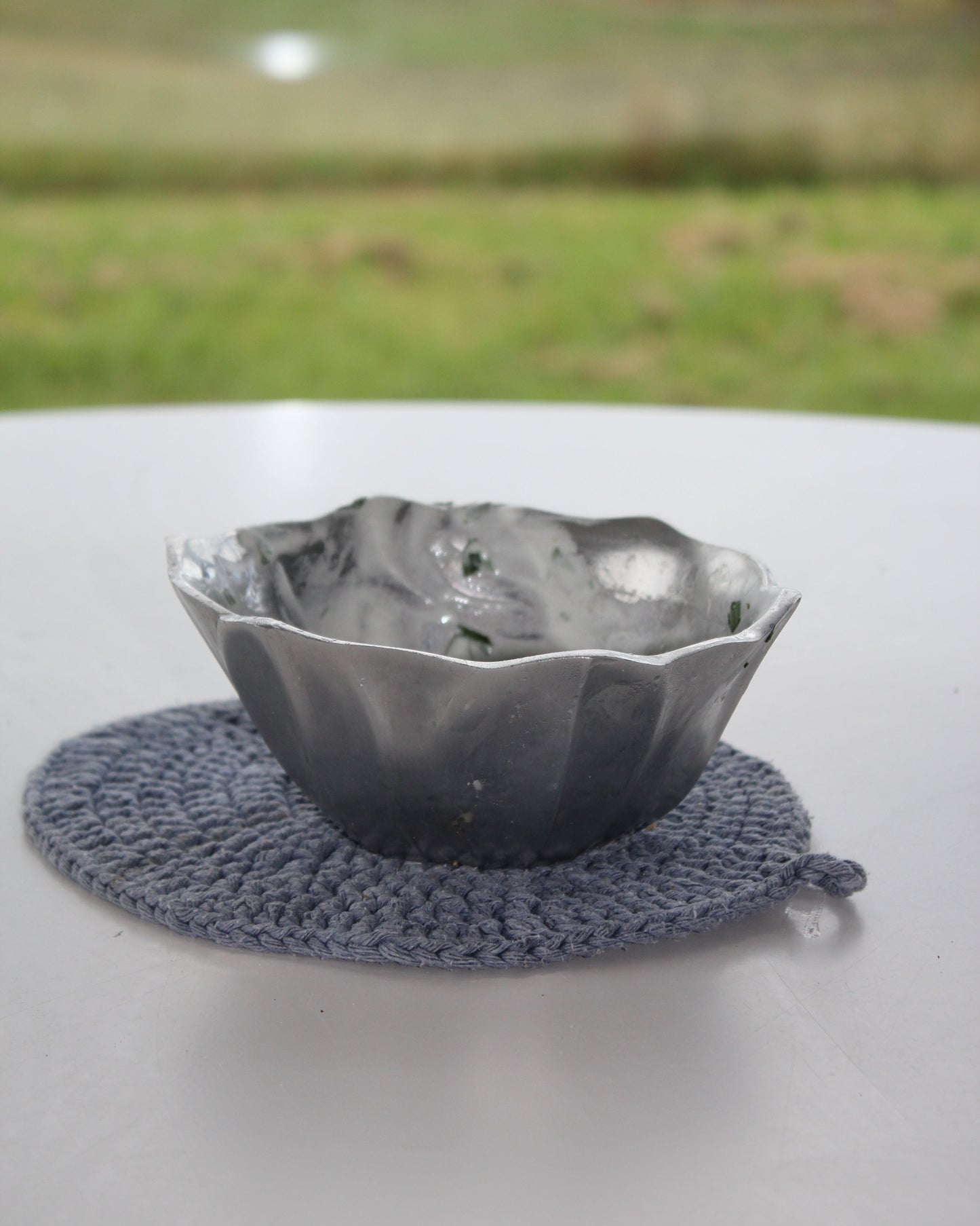 Aluminium Petal Bowl