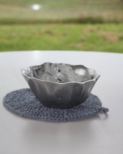 Aluminium Petal Bowl