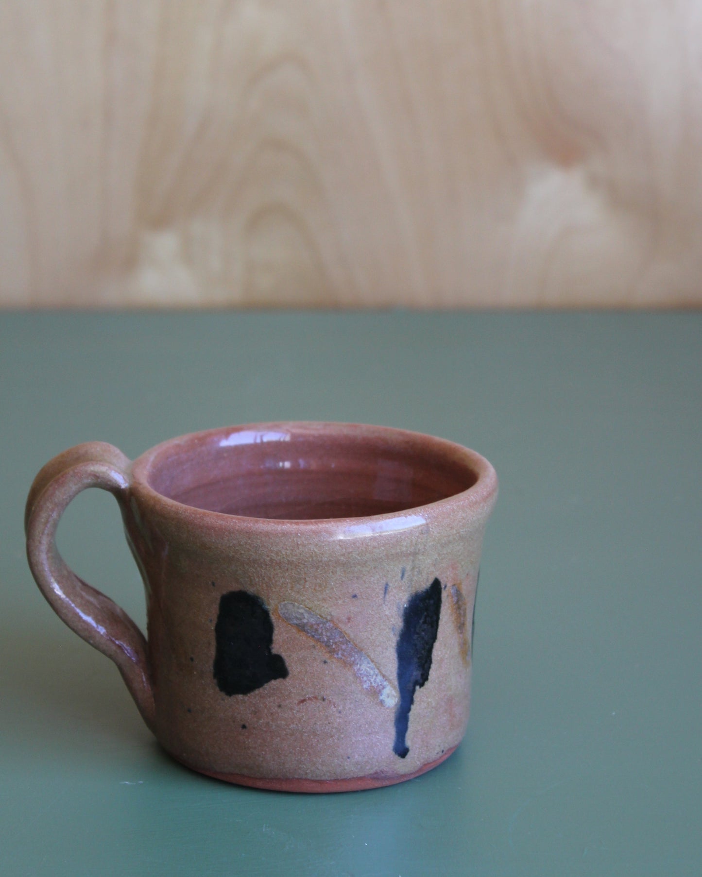 Studio pottery ceramic cup