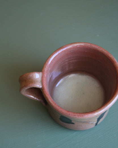 Studio pottery ceramic cup