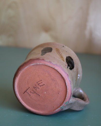 Studio pottery ceramic cup