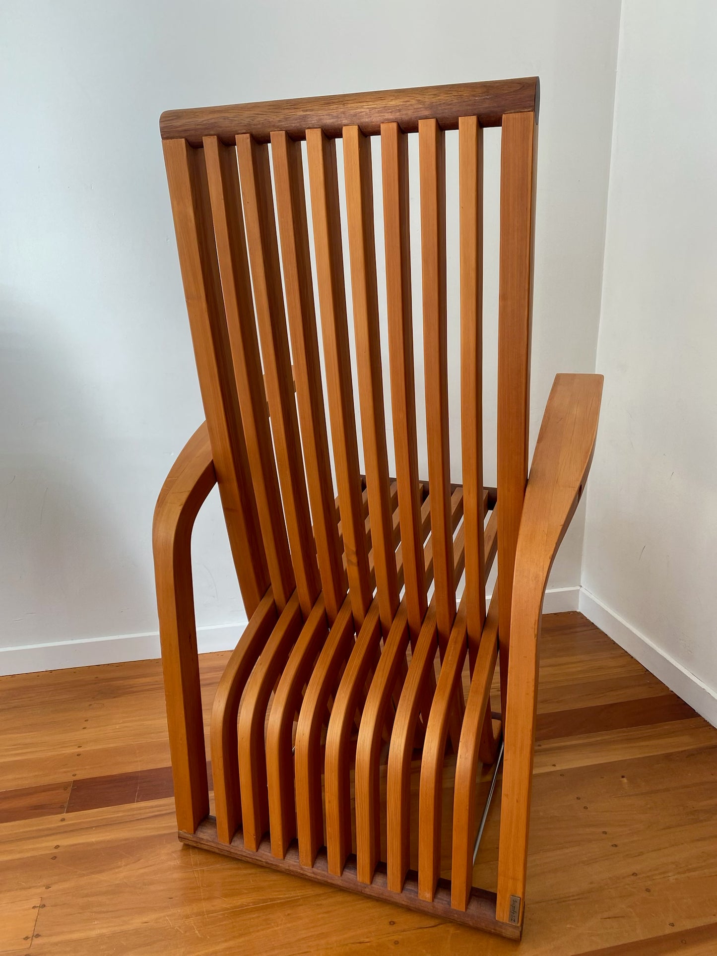 Bespoke NZ Kauri & Kwilla Bent Laminate Chair