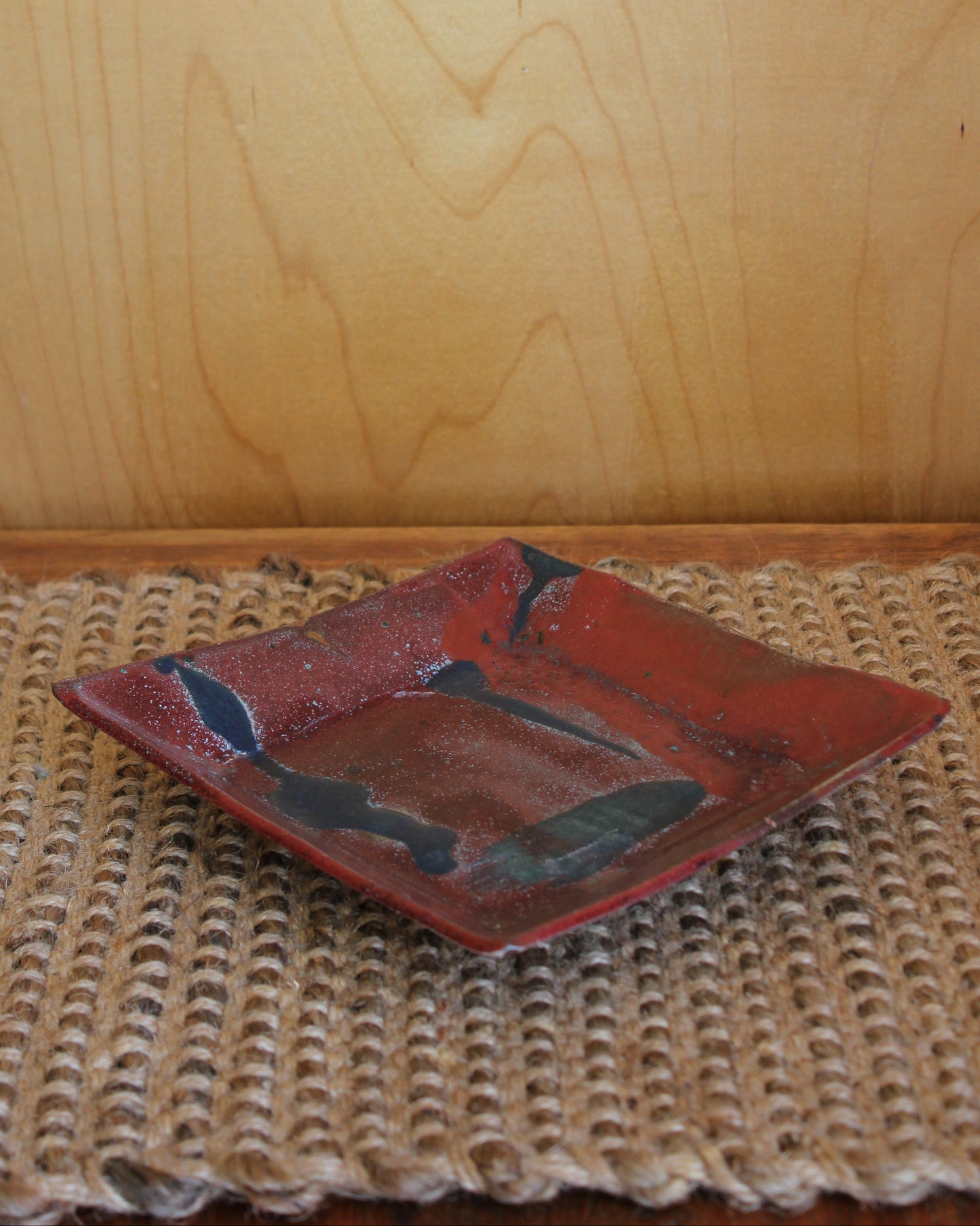 Handmade Ceramic Studio Dish, 1991