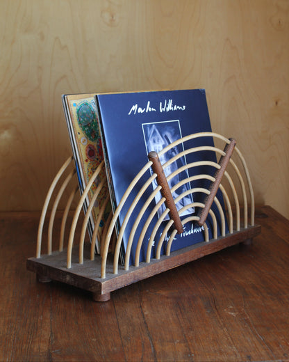 Art Deco Cane Magazine Holder