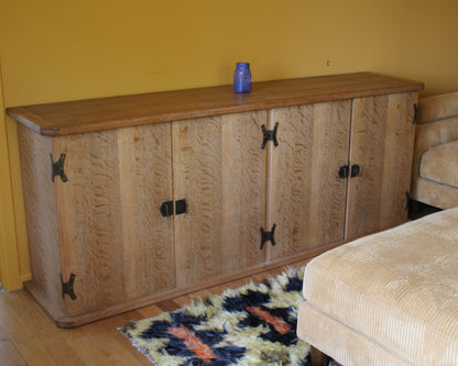 Solid Oak Sideboard / Dobbin St Vintage, Brooklyn