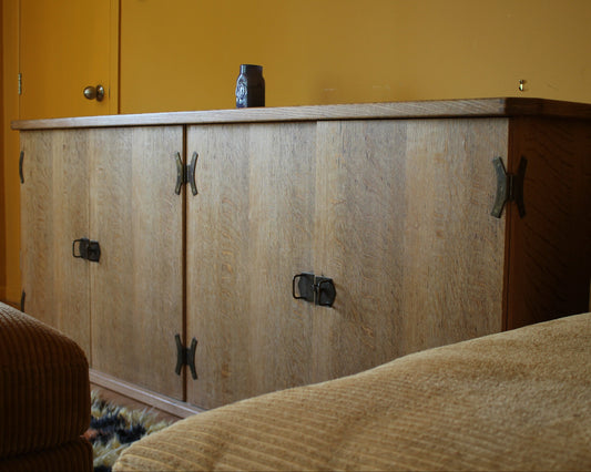 Solid Oak Sideboard / Dobbin St Vintage, Brooklyn