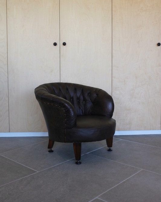Leather Club Chair