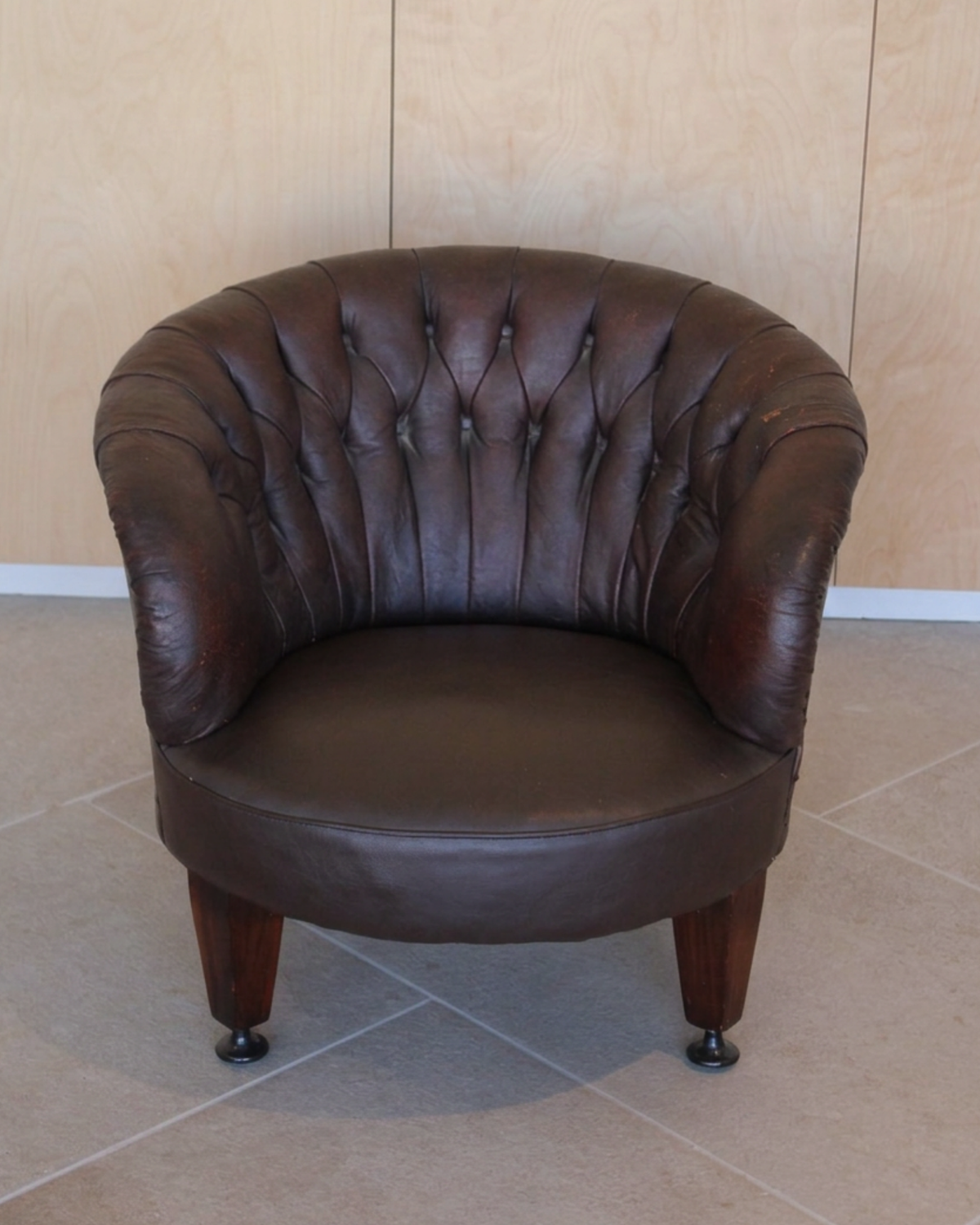 Leather Club Chair