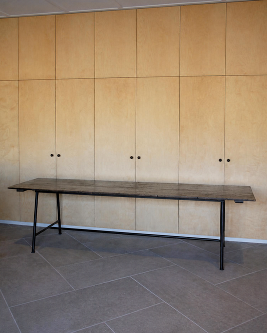 Large Industrial Dining Table | 10 Seater