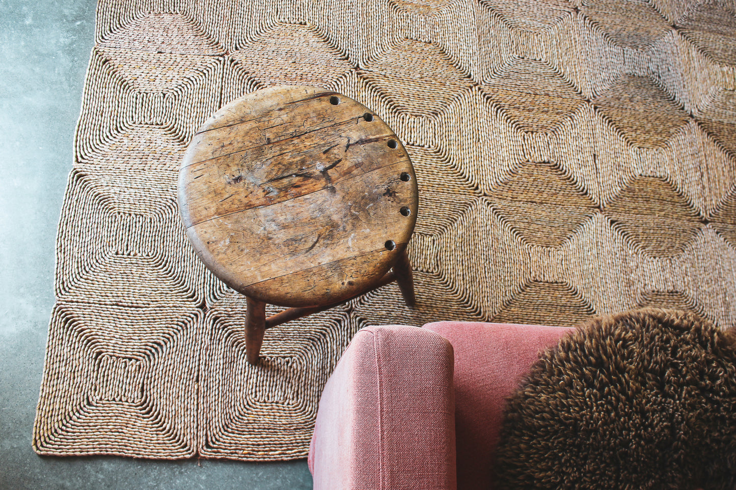 Seagrass Square Rug