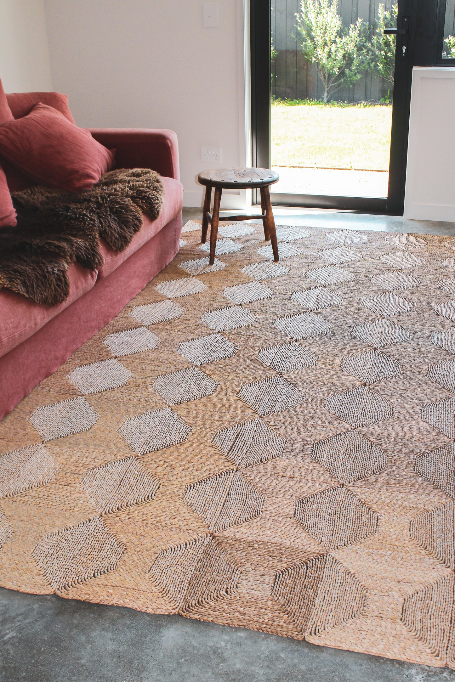 Seagrass Square Rug