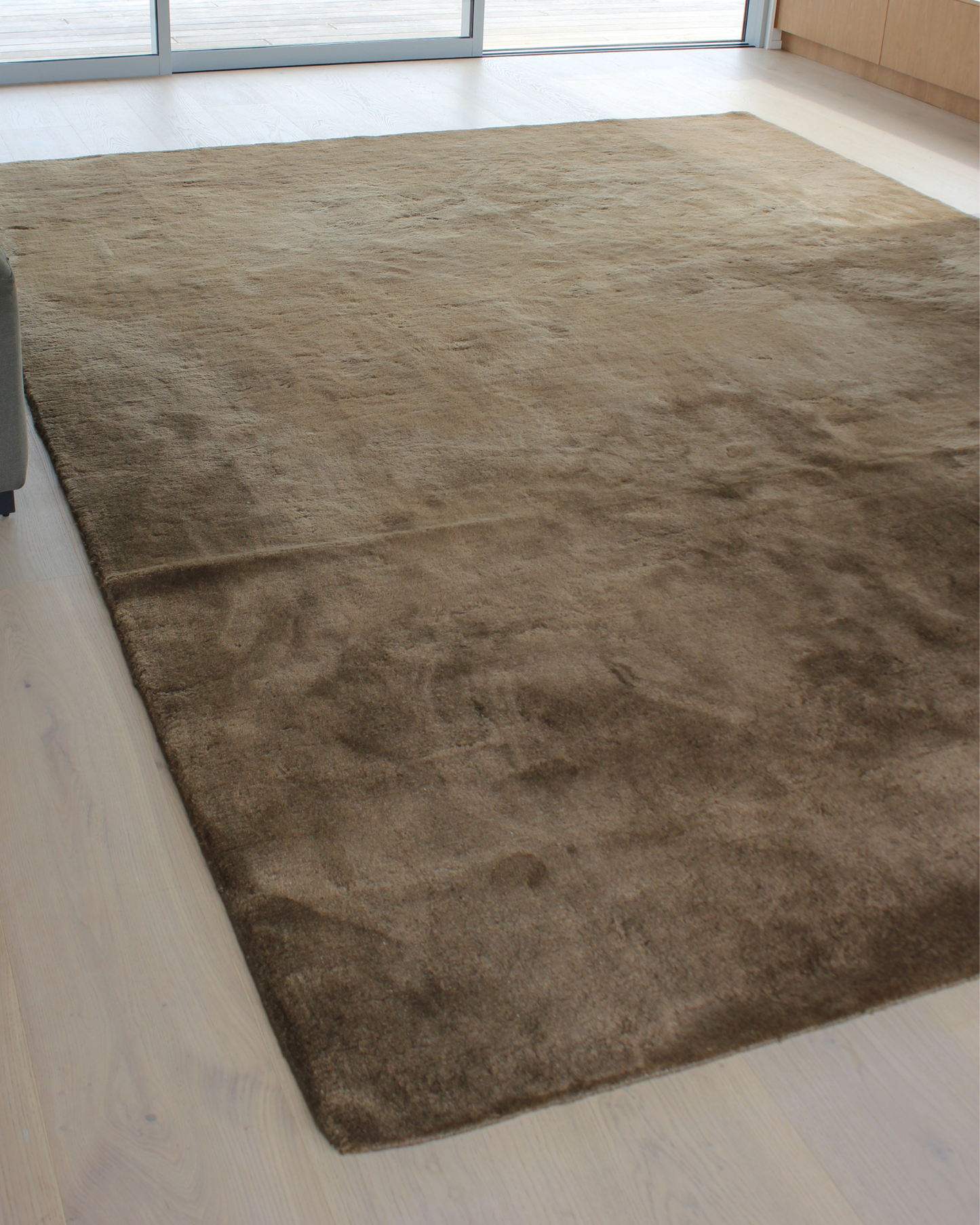 Nepalese Wool Rug / Khaki, 3 x 4m